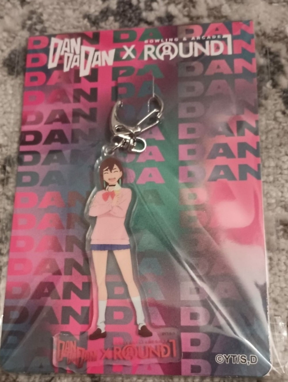 Dandadan Momo Ayase Acrylic Keychain